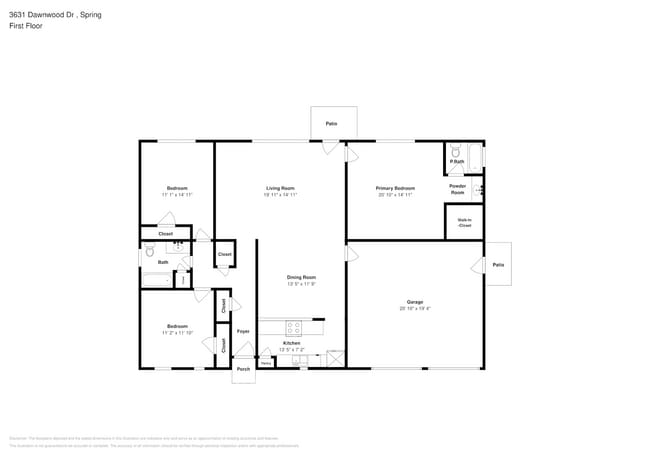 3631 Dawnwood Dr in Spring, TX - Building Photo - Building Photo