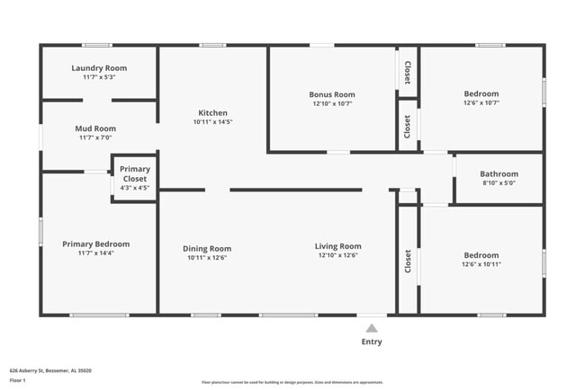 626 Asberry St in Bessemer, AL - Building Photo - Building Photo