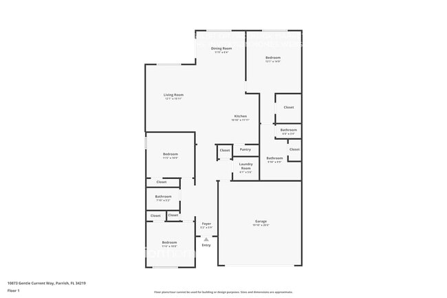 10873 Gentle Current Wy in Parrish, FL - Foto de edificio - Building Photo