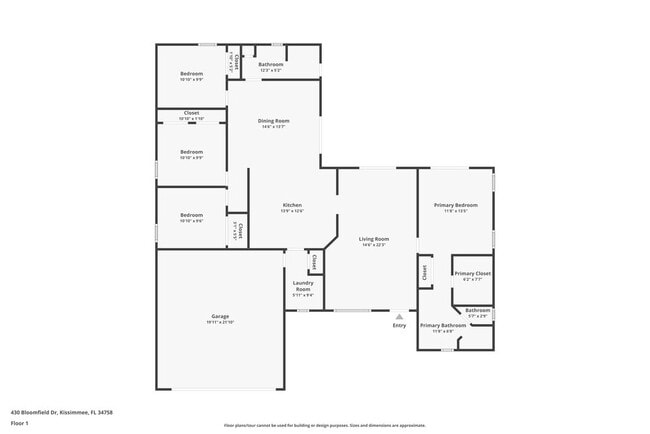 430 Bloomfield Dr in Kissimmee, FL - Building Photo - Building Photo