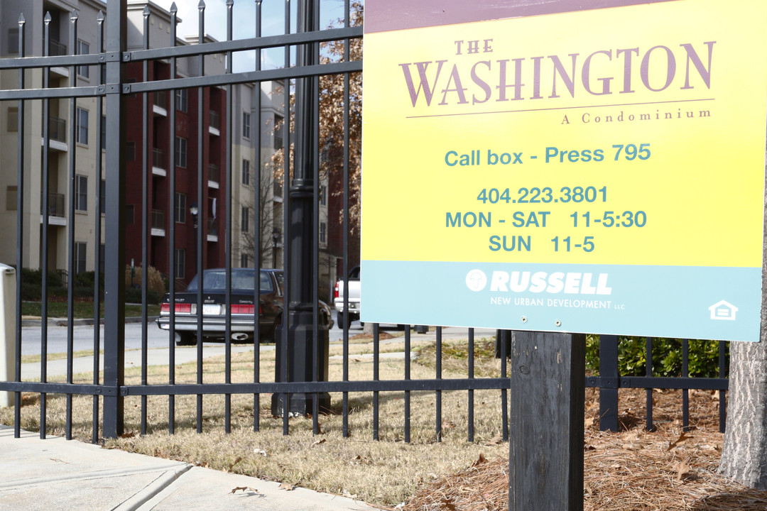 The Washington Condominiums in Atlanta, GA - Building Photo