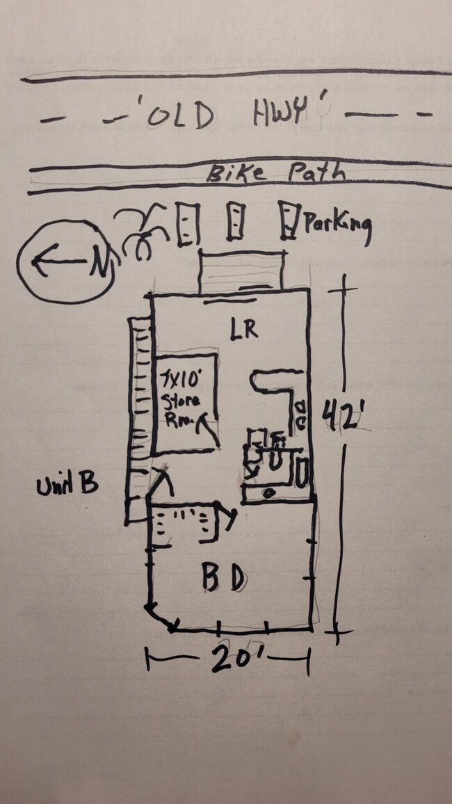 88901 Old Hwy, Unit B top floor