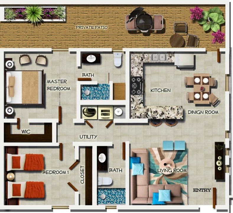 1705 West Garrison Drive-Unit -3 Pharr, TX 78577 in Pharr, TX - Building Photo