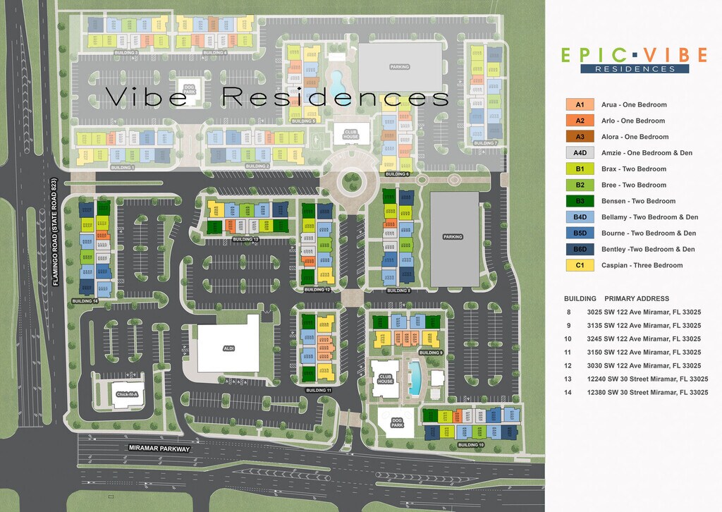 Epic Residences Apartments in Miramar, FL