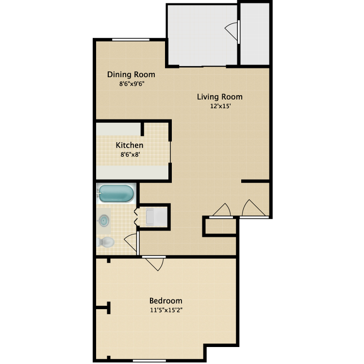 Narraticon Apartments in Deptford, NJ