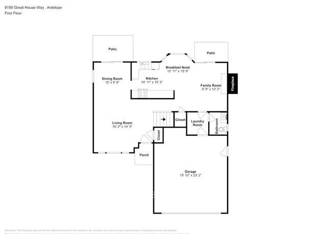 8150 Great House Way in Antelope, CA - Foto de edificio - Building Photo