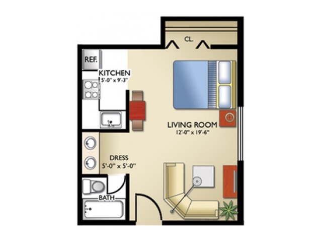 Royalton On The Green Apartments in Hialeah, FL - Foto de edificio - Floor Plan