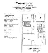 Parkside Apartments in Denver, CO - Building Photo - Floor Plan