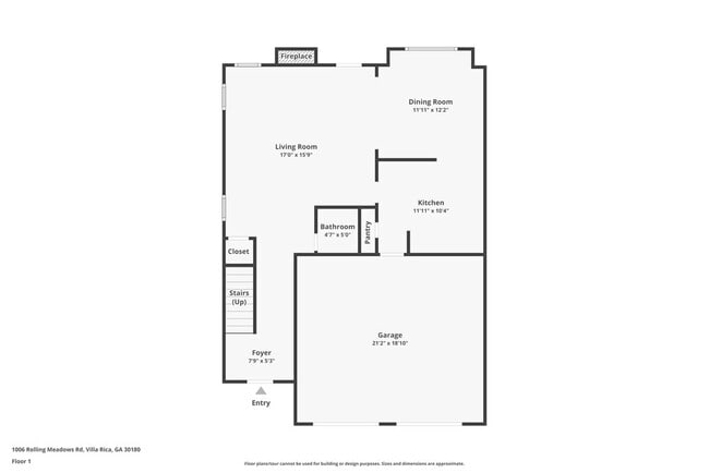 1006 Rolling Meadows Rd in Villa Rica, GA - Foto de edificio - Building Photo