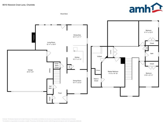 8616 Warwick Crest Ln in Charlotte, NC - Foto de edificio - Building Photo