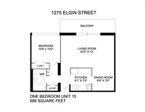 1275 Elgin Street in Burlington, ON - Building Photo - Floor Plan