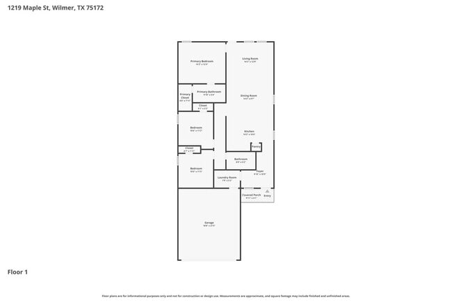 1219 Maple St in Wilmer, TX - Foto de edificio - Building Photo