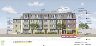 Apartments at Masse Corner in Cambridge, MA - Building Photo