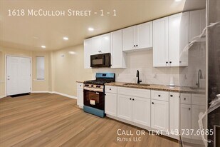 1618 McCulloh St in Baltimore, MD - Building Photo