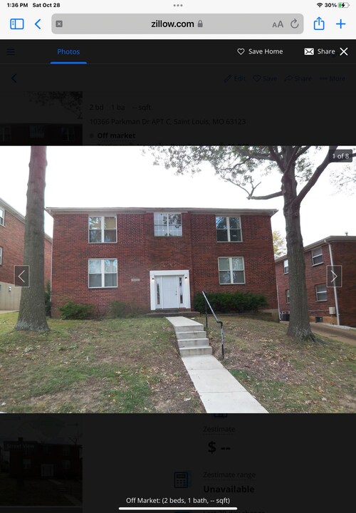 10366 Parkman Dr, Unit C in St. Louis, MO - Building Photo