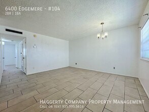 6400 Edgemere Blvd, Unit #104 in El Paso, TX - Building Photo - Building Photo