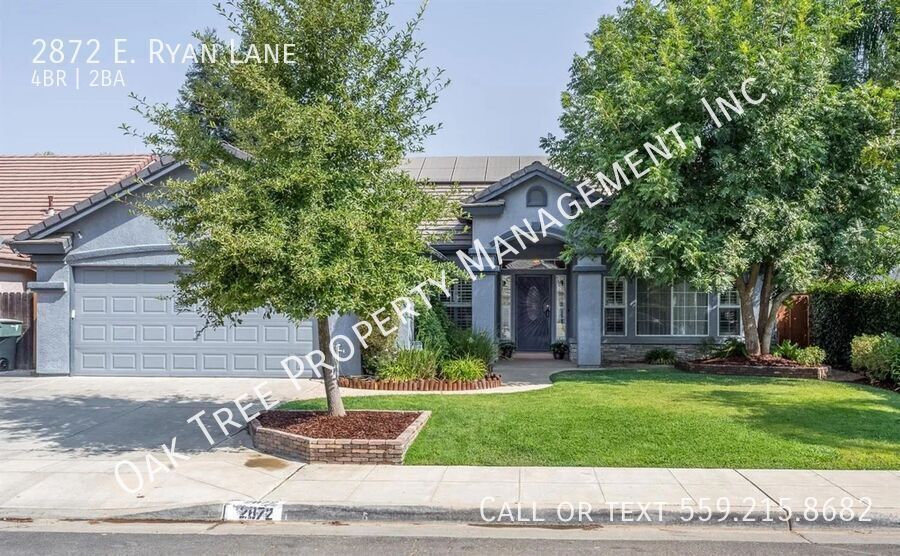 2872 E Ryan Ln in Fresno, CA - Building Photo