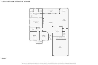 6300 Sandbourne W, Unit 3401 in Olive Branch, MS - Foto de edificio - Building Photo