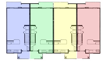 Mountian View Townhomes in Eatonville, WA - Foto de edificio - Floor Plan