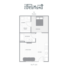 The Piedmont in Tempe, AZ - Building Photo - Floor Plan