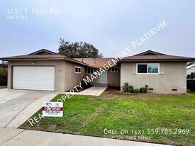 1653 E Paul Ave in Fresno, CA - Building Photo
