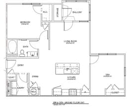 Reserve At McIntosh in Asheville, NC - Foto de edificio - Floor Plan