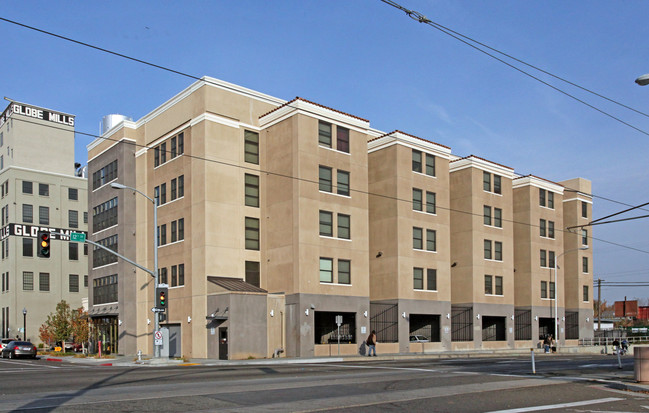 Lofts at Globe Mills in Sacramento, CA - Building Photo - Building Photo