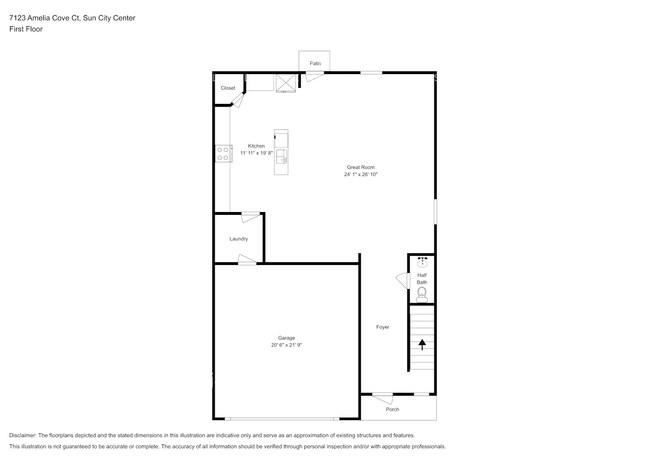 7123 Amelia Cove Ct in Sun City Center, FL - Foto de edificio - Building Photo