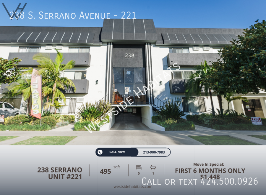 238 Serrano Ave in Los Angeles, CA - Building Photo