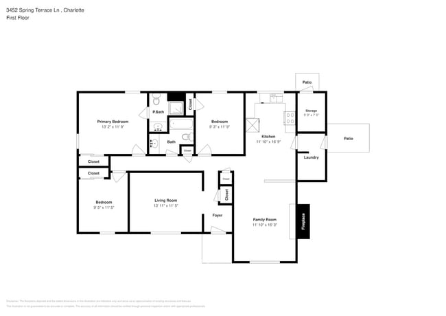 3452 Spring Terrace Ln in Charlotte, NC - Foto de edificio - Building Photo