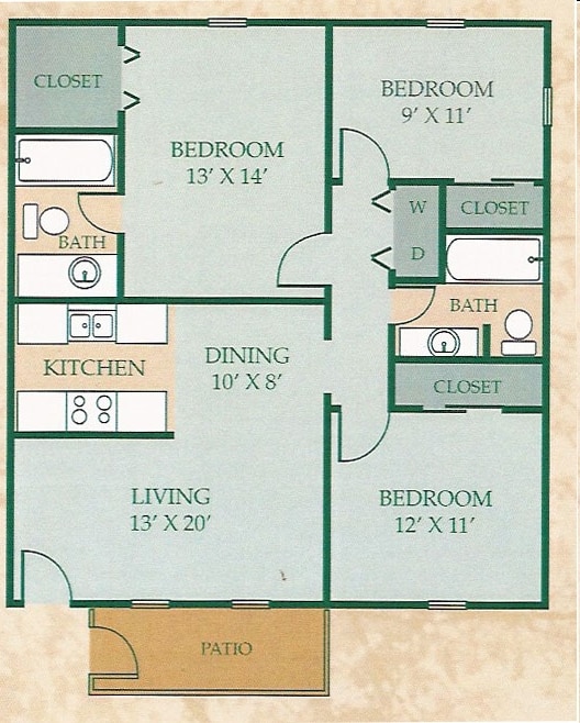 Lakeview Townhomes in Wichita Falls, TX