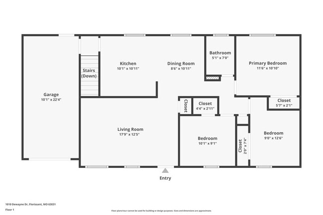 1010 Dewayne Dr in Florissant, MO - Building Photo - Building Photo