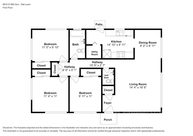 8812 S 55th Ave in Oak Lawn, IL - Building Photo - Building Photo