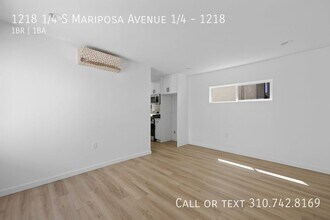 1218 1/4 S Mariposa Ave in Los Angeles, CA - Building Photo - Building Photo