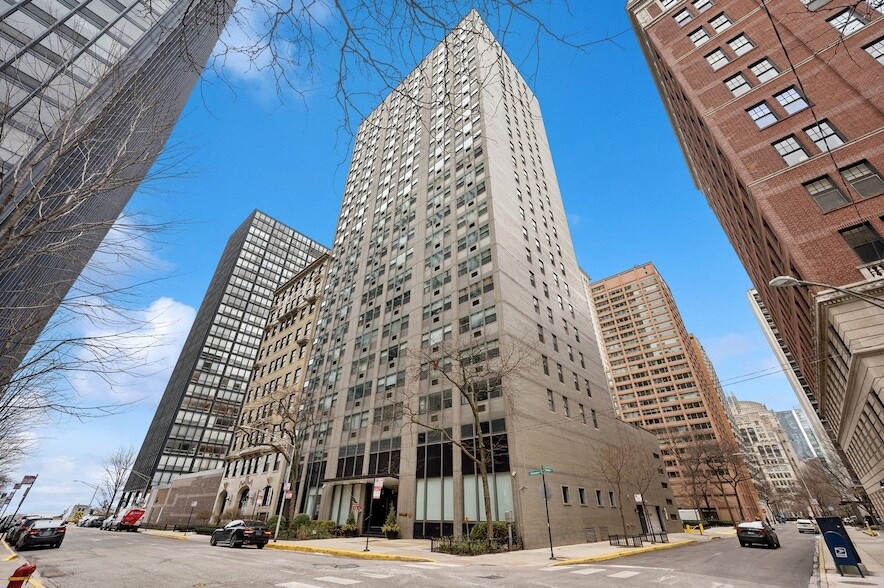 253 E Delaware Pl, Unit 16G in Chicago, IL - Building Photo