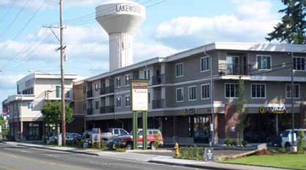 10240 BG Town Centre Village in Lakewood, WA - Foto de edificio - Building Photo