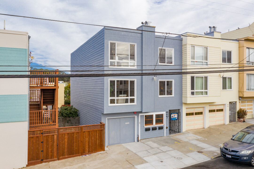 3844 Irving St in San Francisco, CA - Foto de edificio