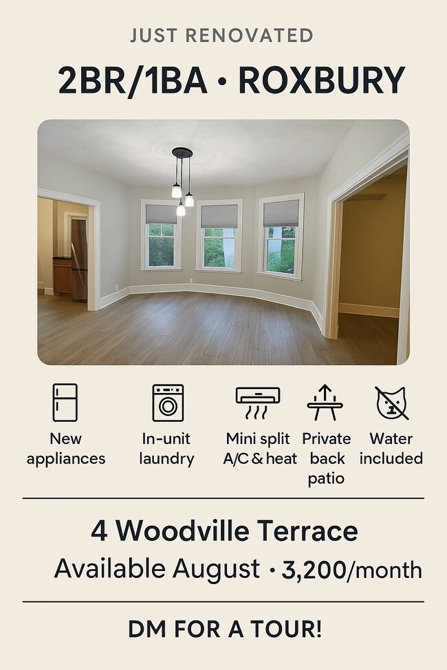 4 Woodville Ter, Unit 1