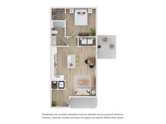 Hamlet Falling Creek in Midlothian, VA - Foto de edificio - Floor Plan