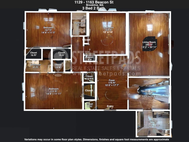 1139 Beacon St, Unit 5 in Brookline, MA - Building Photo - Building Photo