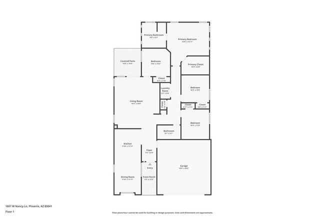 1607 W Nancy Ln in Phoenix, AZ - Building Photo - Building Photo