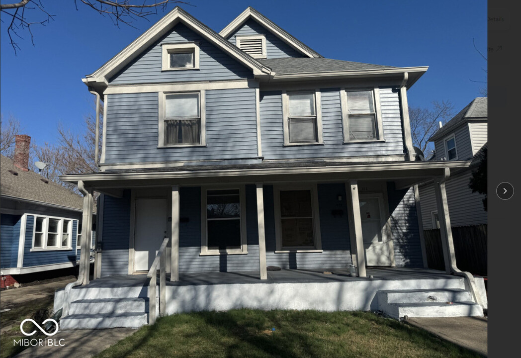 415 N Oxford St in Indianapolis, IN - Foto de edificio