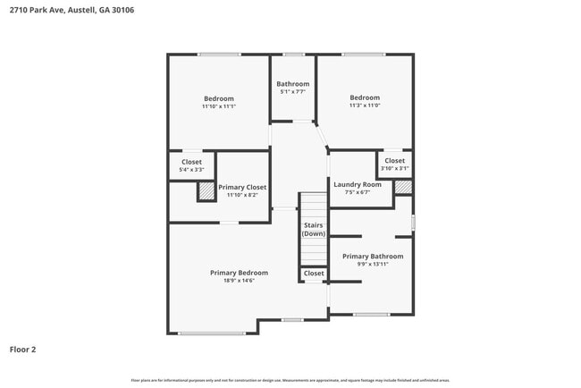 2710 Park Ave in Austell, GA - Foto de edificio - Building Photo