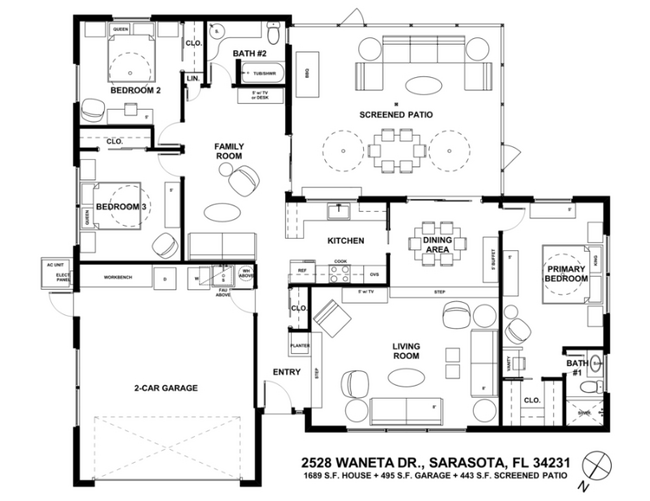 2528 Waneta Dr in Sarasota, FL - Building Photo - Building Photo