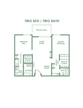 The Palms Apartments in Canoga Park, CA - Building Photo - Floor Plan