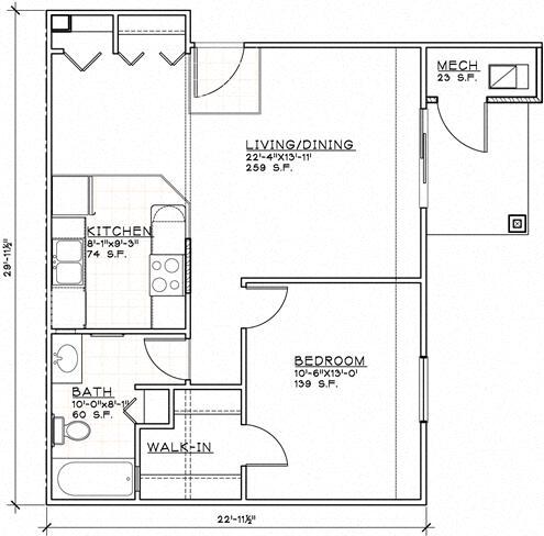 Patterson Crossing in Frankfort, MI - Foto de edificio - Floor Plan