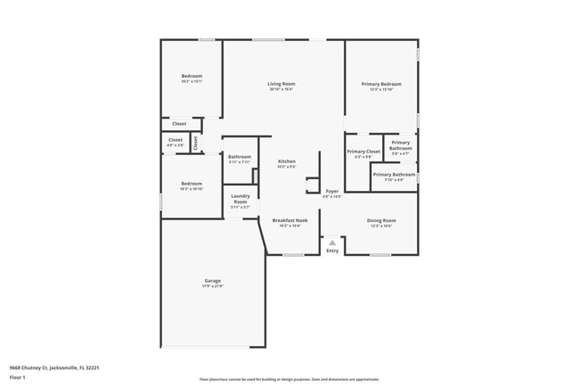 9668 Chutney Ct in Jacksonville, FL - Foto de edificio - Building Photo