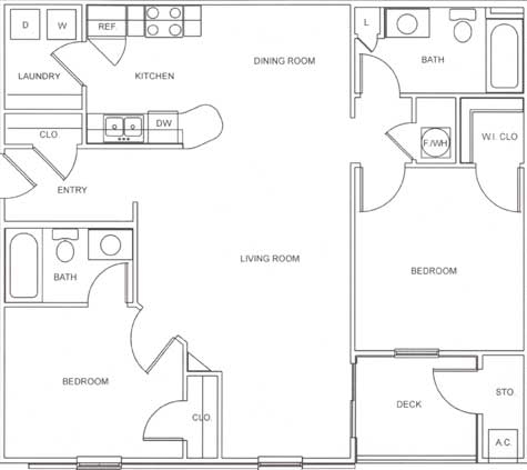 Sycamore Springs in Seymour, IN - Building Photo - Floor Plan