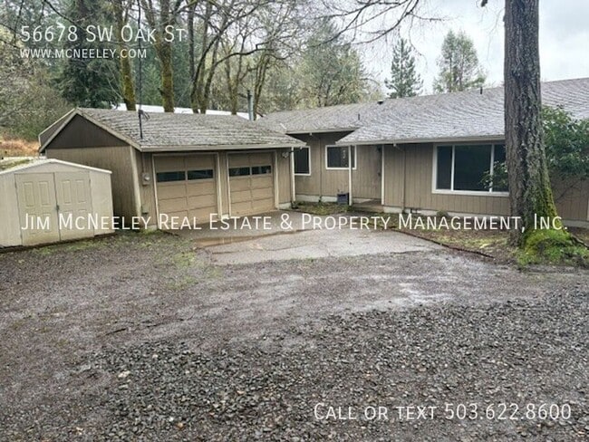 property at 56678 SW Oak St