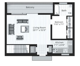 Liberty Manor Apartments in Liberty, NY - Building Photo - Floor Plan